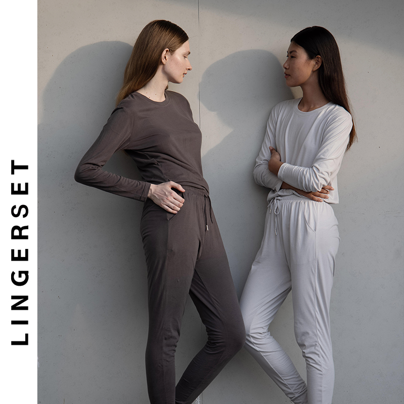 LINELAKE岚类女棉运动家居服套装