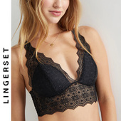 文胸 蕾丝美背内衣性感无钢圈背心式 伶社 法国Passionata法式