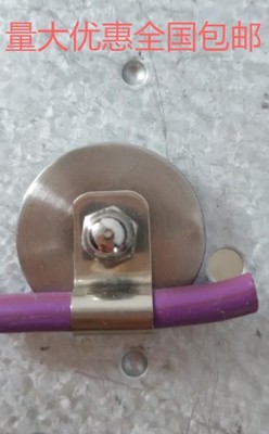 强磁感温电缆线夹具卡子扣不锈钢