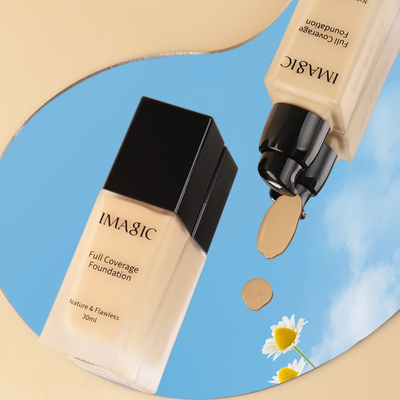 IMAGIC莹润粉底液持久不脱妆混干油皮干皮保湿遮瑕粉底液