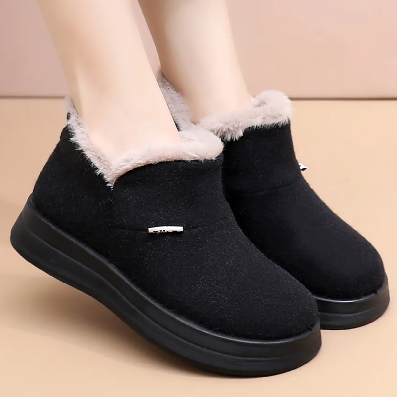 冬季加绒加厚保暖雪地靴女