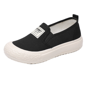 尚不同旗舰店2025春夏季新款厚底懒人一脚蹬休闲透气女单鞋学生鞋小香风渔夫鞋