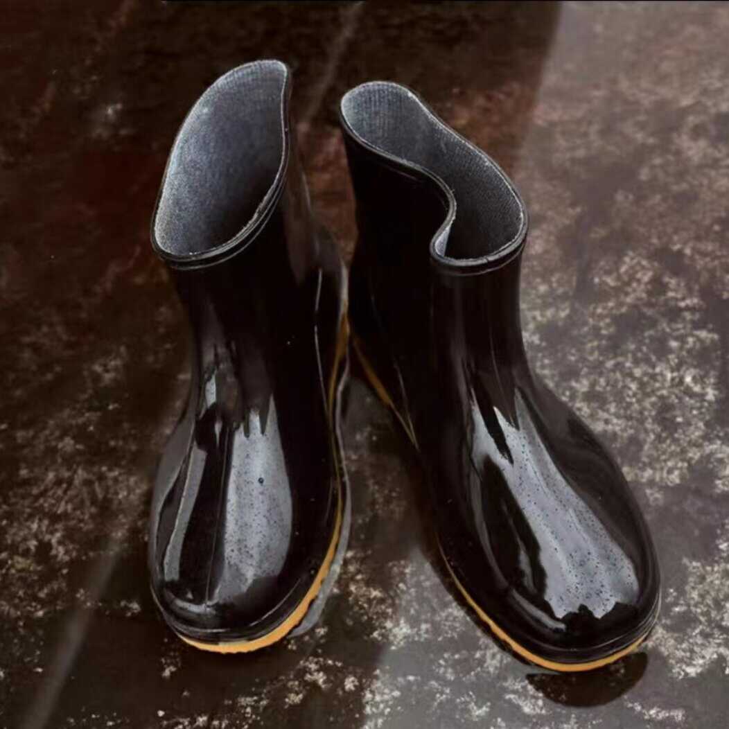 春夏秋款矮款男士雨鞋男式雨胶鞋雨鞋/雨靴