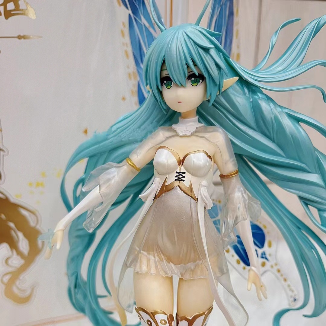 现货 原创初音未来蝴蝶姬1/7静态手办 动漫二次元美少女模型礼物