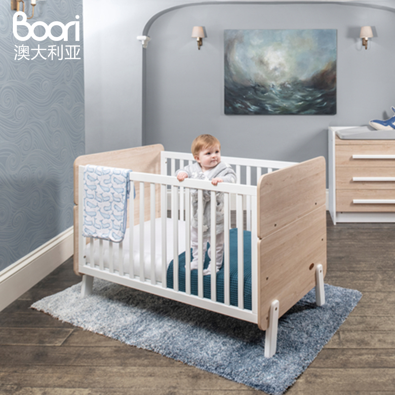 Boori新生儿床加宽可拼接多功能
