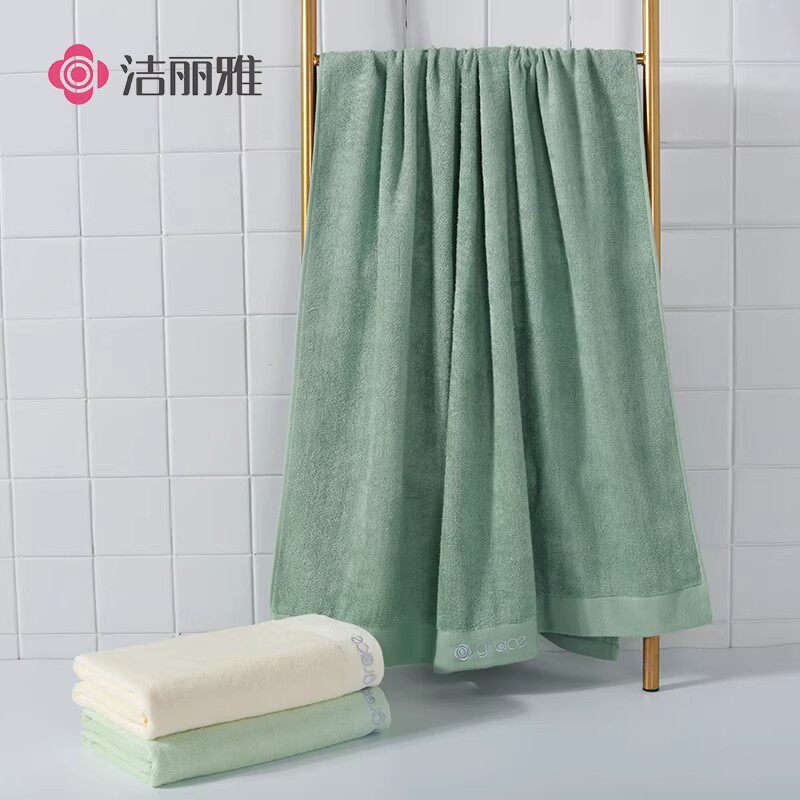洁丽雅竹纤维浴巾成人柔软吸水