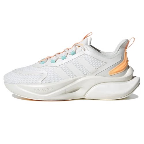 酷动城正品Adidas ALPHABOUNCE女子网面透气舒适减震跑步鞋IF6033