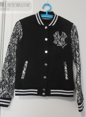 酷动城正品  MLB 女子棒球系列休闲时尚外套  15NY1FTM22500