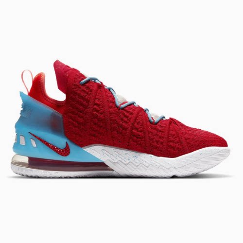 酷动城正品Nike LeBron18 EP情侣詹姆斯缓震实战篮球鞋CW3155-600