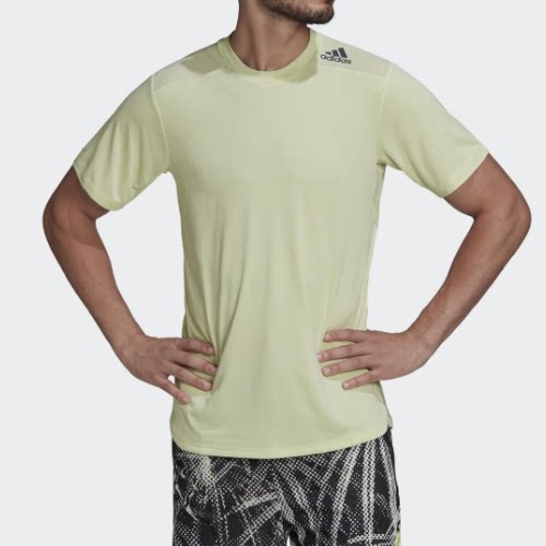 酷动城正品Adidas HEAT.RDY 男子速干轻薄透气运动短袖T恤HC4248