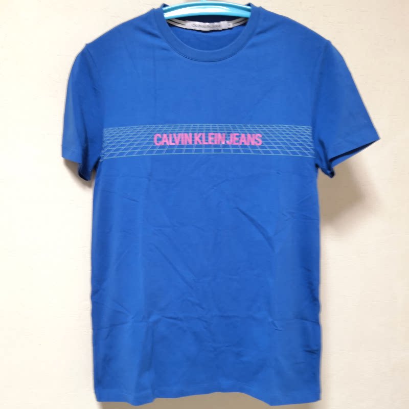 酷动城正品 Calvin Klein 男子圆领棉质轻薄休闲短袖T恤 J315636图片