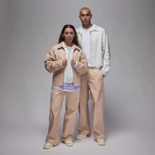 酷动城Jordan × J Balvin联名薄荷色羊毛毛衣针织外套FJ6146-394