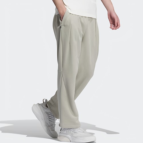 酷动城正品adidas 武极系列针织直通宽松舒适休闲运动长裤 JE6662