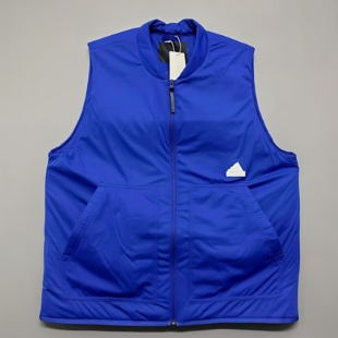 酷动城正品 Adidas男子春秋轻薄保暖运动休闲棉马甲背心 HN1931