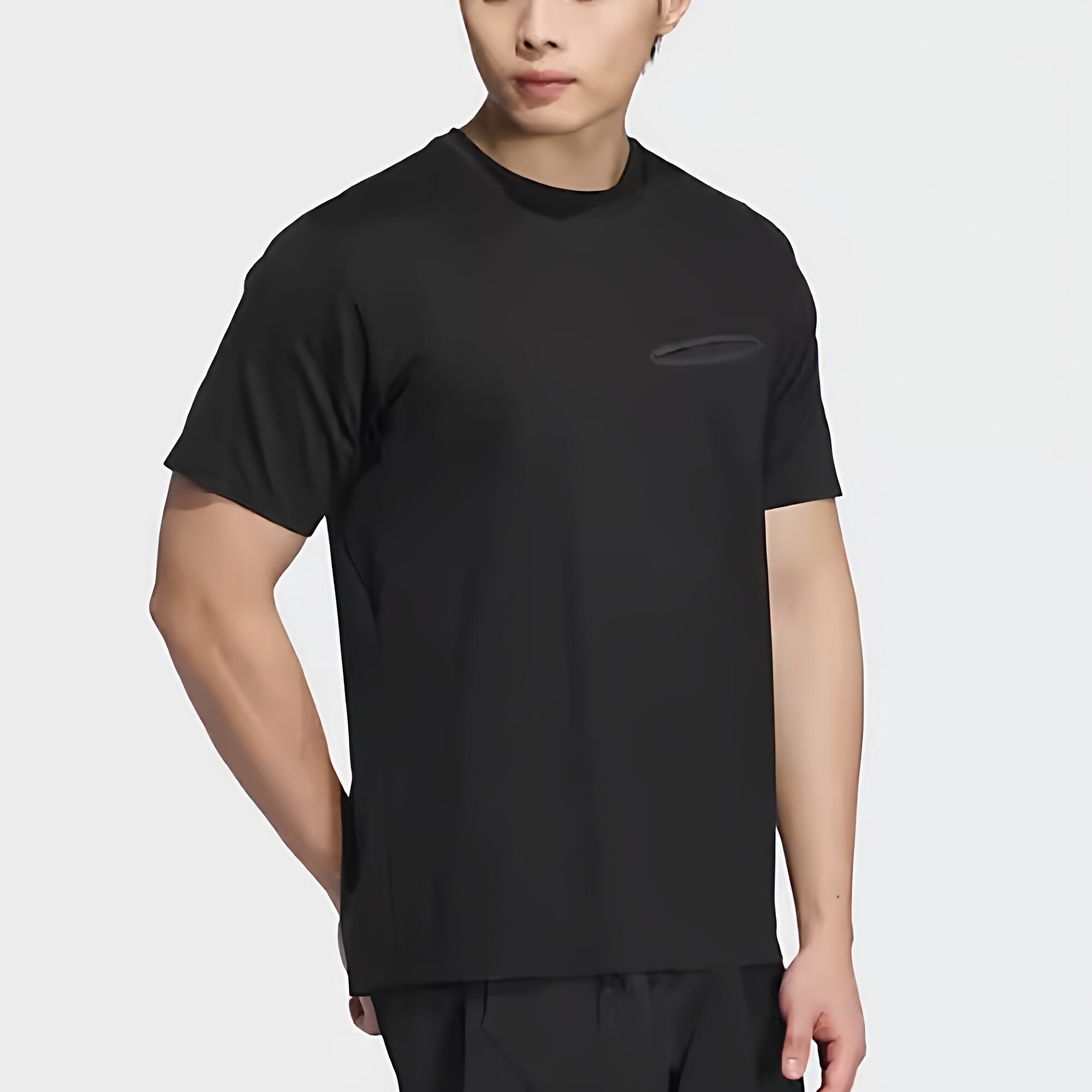 酷动城正品 ADIDAS 男子武极棉质液氮冰爽透气运动短袖t恤JI8698图片