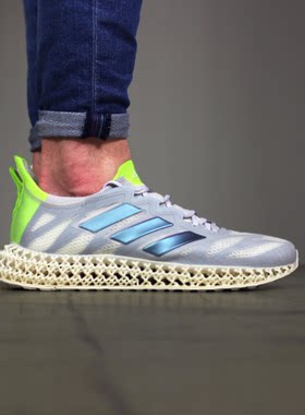 酷动城正品Adidas 4DFWD 男子缓震舒适防滑耐磨运动跑步鞋IG8980
