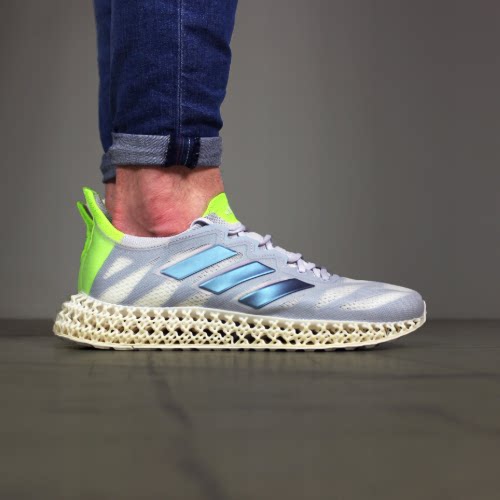 酷动城正品Adidas 4DFWD 男子缓震舒适防滑耐磨运动跑步鞋IG8980