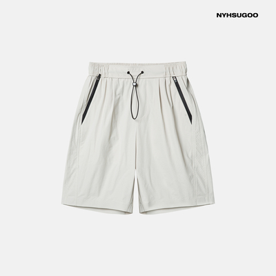 NYHSUGOO/南乙夏季新款抽绳短裤户外运动休闲吸湿透气3737五分裤