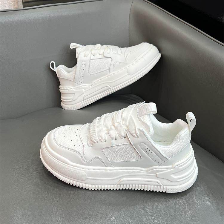 潮牌始于颜值~2025新款增高厚底真皮透气小白鞋运动休闲板鞋男,流行男鞋,雨鞋,淘宝优惠券,粉丝福利购,淘宝优惠卷