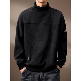 灯芯绒宽松大码 BIAS潮牌高端半高领雪尼尔卫衣男士 外套 neith