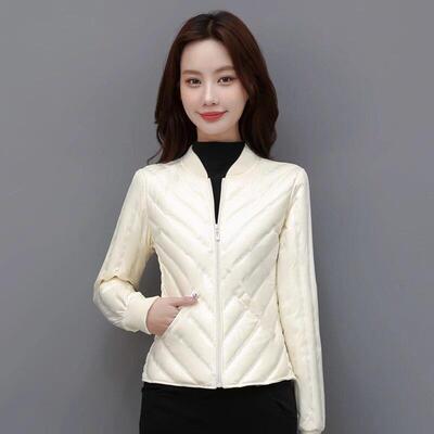 羽绒服内胆女秋冬季2025新款轻薄白鸭绒短款修身打底内搭保暖上衣