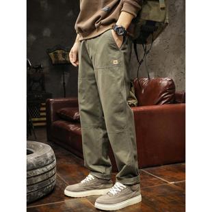 长裤 BIAS潮牌裤 裤 工装 男士 宽松大码 休闲直筒裤 子男新款 neith