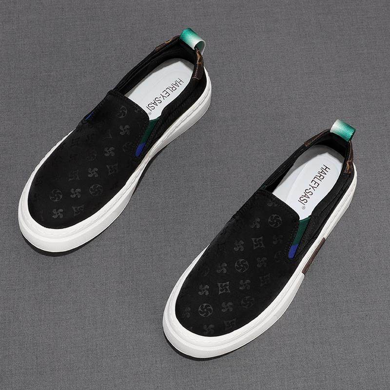 〖MessContiy Tsmr〗好脚感会说话~颜值线上帆布鞋男一脚蹬乐福鞋,流行男鞋,雨鞋,淘宝优惠券,粉丝福利购,淘宝优惠卷