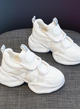 穿出大长腿~LW-Changer~真皮内增高老爹鞋运动休闲厚底小个子女鞋