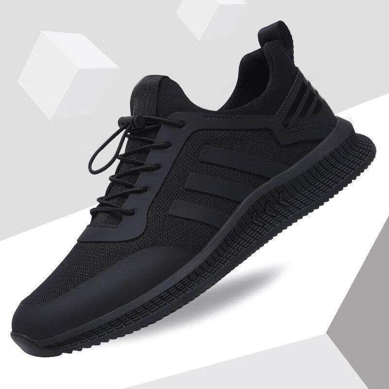 AJOP轻奢潮牌 男鞋2025夏季新款运动休闲鞋子男网面透气跑步鞋男