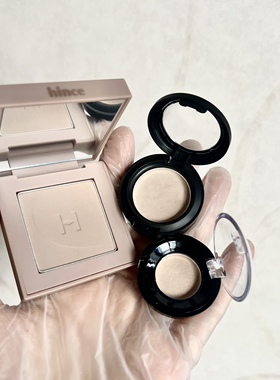 韩国Hince小众单色眼影试色小样V002雾感灰调藕粉色哑光打底肉桂