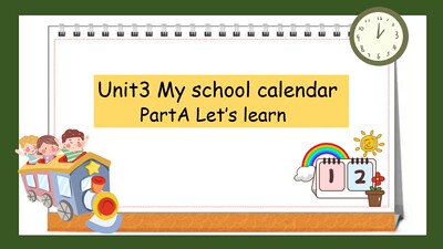 PEP五年级下册U3-A learn-ppt课件