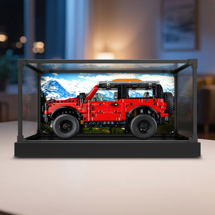 亚克力合金框架展示盒适用乐高42213福特烈马SUV越野车积木模型