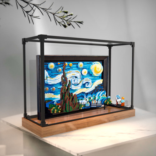 21333梵高星月夜星空油画