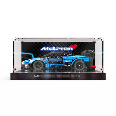 亚克力展示盒适用乐高42123迈凯伦塞纳Senna GTR透明防尘罩收纳盒
