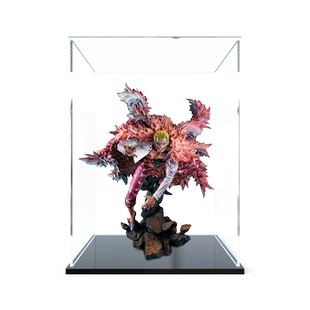 POP 海贼王 天夜叉 唐吉诃德 多弗朗明哥手办模型收纳防尘展示盒