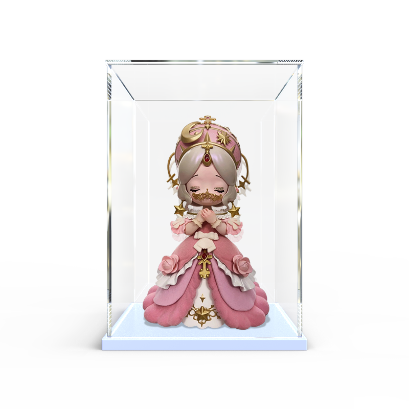 亚克力展示盒适用 MONA蒙娜星河轨迹系列盲盒星之加冕潮玩手办