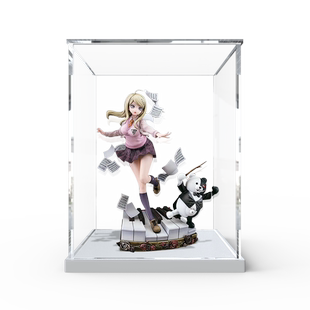 亚克力高透收纳盒子适用弹丸论破V3 赤松枫 枫妹 手办防尘展示盒