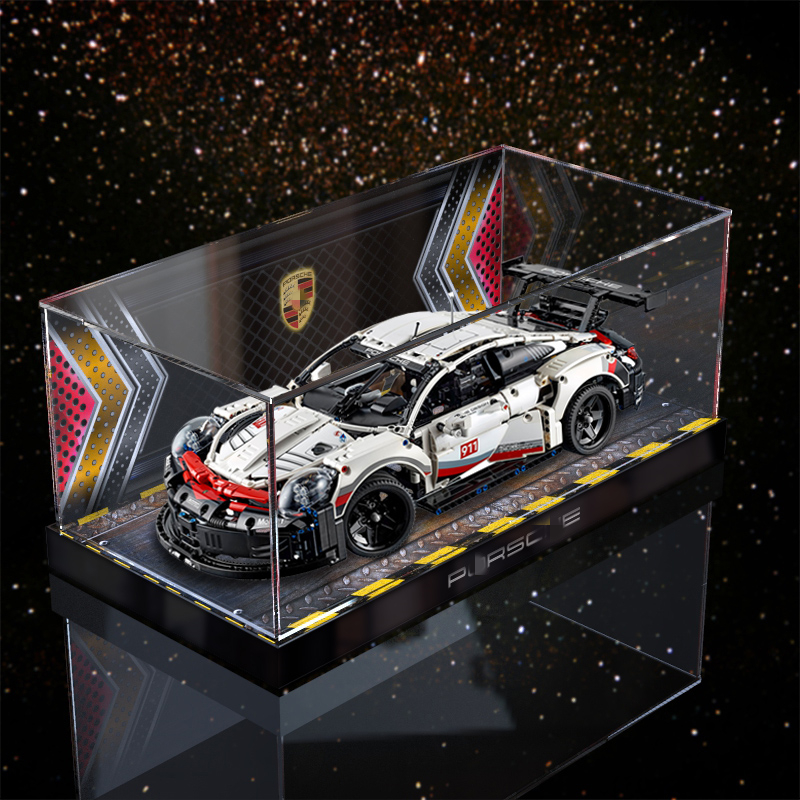 乐高gvt适用保时捷收纳展示盒