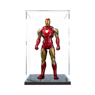 展示盒HotToys复联4 终末之战 钢铁侠MK85 1:6合金珍藏手办防尘罩