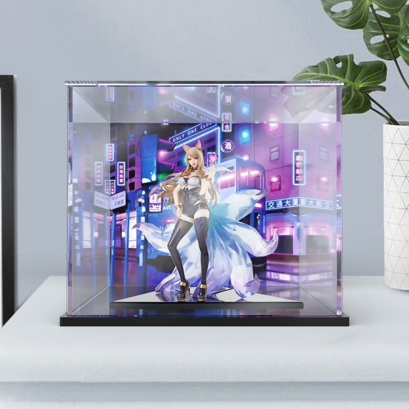 阿狸KDA手办动漫收纳盒展示盒