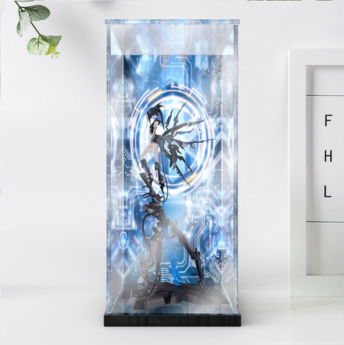 黑岩射手手办展示盒亚克力收纳盒