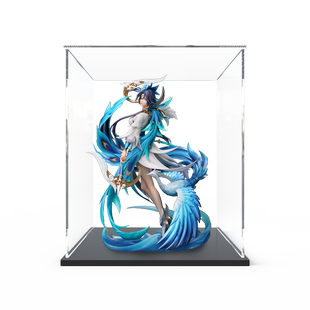 亚克力防尘罩Myethos 王者荣耀 虞姬 云霓雀翎手办专用收纳展示盒