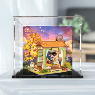 潮玩手办亚克力防尘展示盒 醉枫庭系列 适用ROLIFE若来 NANCI囡茜