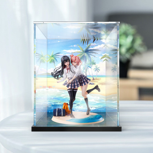 由比滨结衣片尾曲手办展示盒子