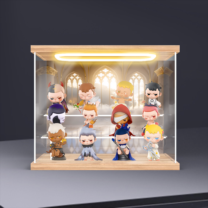 古薇媞适用泡泡玛特 KUBO天使之诗系列手办盲盒潮玩展示盒防尘罩,模玩/动漫/周边/娃圈三坑/桌游,动漫电子/道具/本子,淘宝优惠券,粉丝福利购,淘宝优惠卷