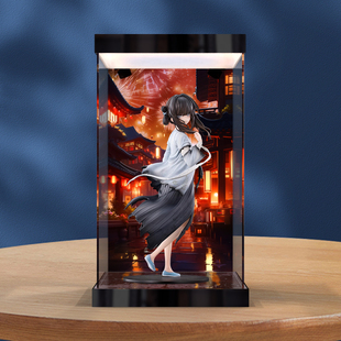 适用饿殍 明末千里行 满穗 烟花拾穗 1/7 手办灯箱款亚克力展示盒