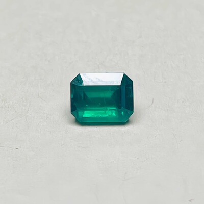 GRS/GUILD双证潘杰希尔祖母绿1.18克拉裸石戒面艳绿高级GA彩宝