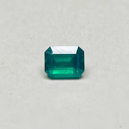 GRS/GUILD双证潘杰希尔祖母绿1.18克拉裸石戒面艳绿高级GA彩宝