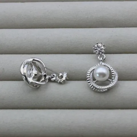 圆形简约百搭耳环珍珠耳钉耳饰几何鸟巢款S925银针甜美交叉红白,饰品/流行首饰/时尚饰品新,耳环,淘宝优惠券,粉丝福利购,淘宝优惠卷