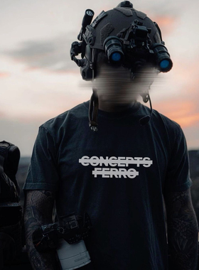 夏季新品 军事风 FERRO CONCEPTS法老防务 圆领短袖T恤 硬汉服装